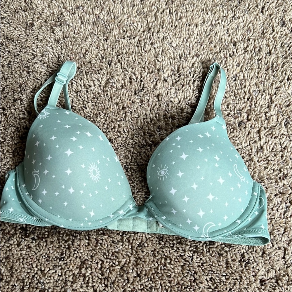 PINK Victoria's Secret Green Bra Intimates & Sleepwear